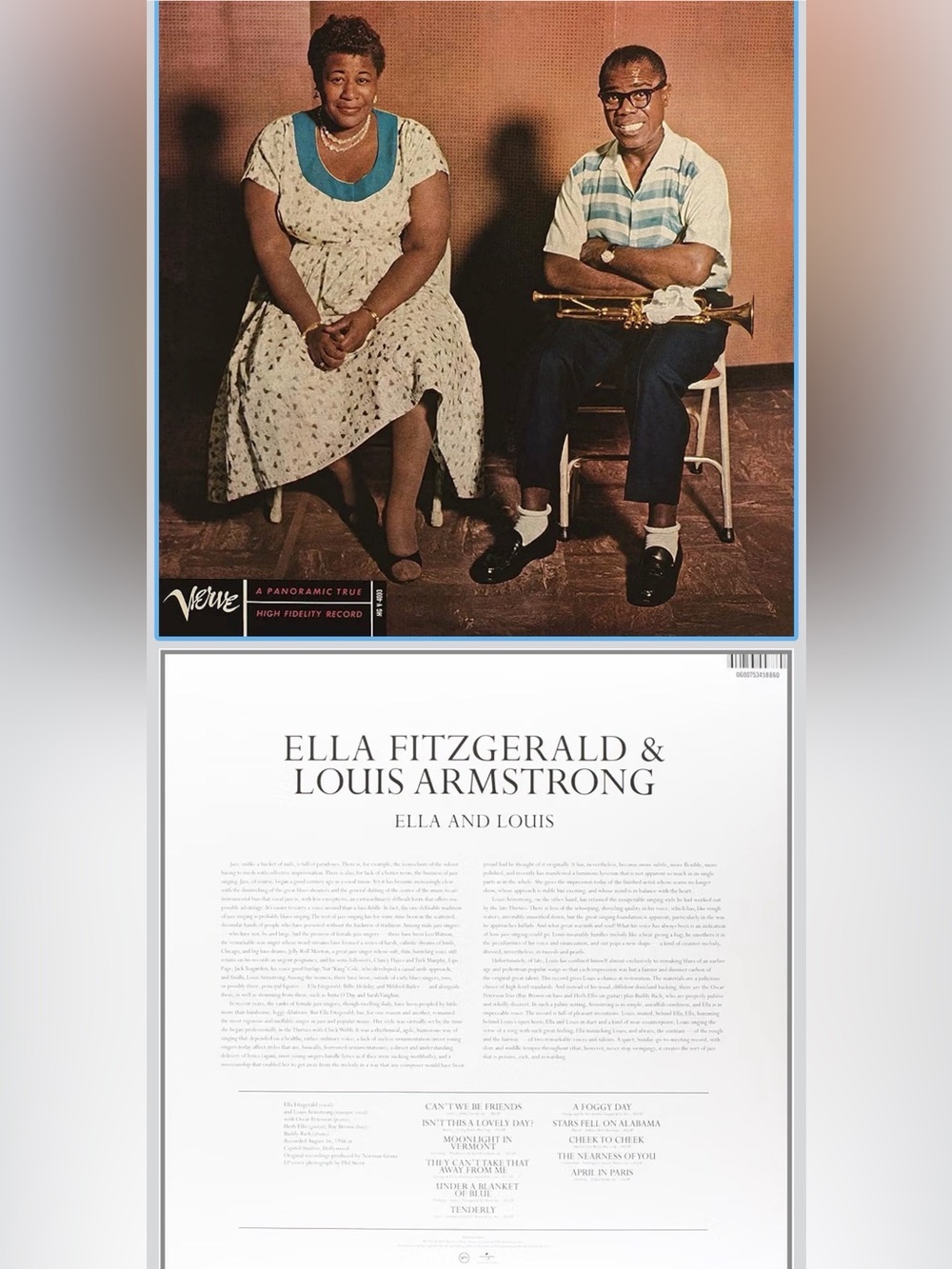 Louis Armstrong & Ella Fitzgerald
Ella And Louis